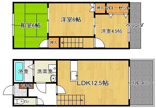 ボーントマトタウンの間取り
