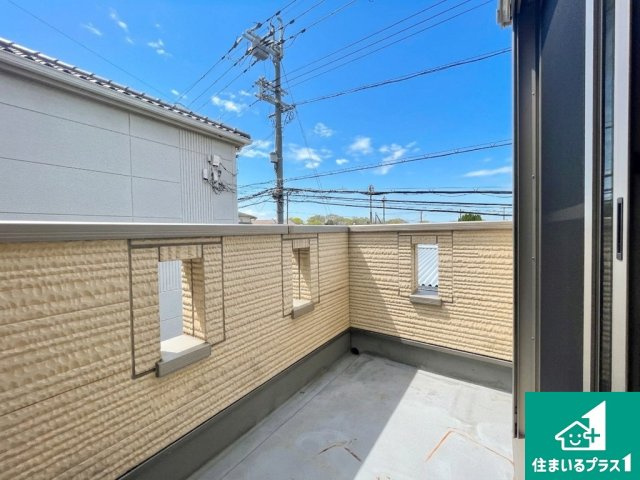 堺市西区山田　中古一戸建のバルコニー|バルコニー付きです