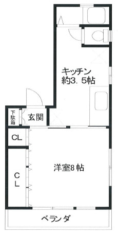 Kコートの間取り