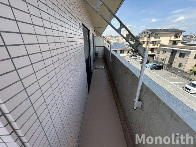 ロイヤルフラット壱番館のバルコニー