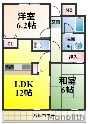 ロイヤルフラット壱番館の間取り