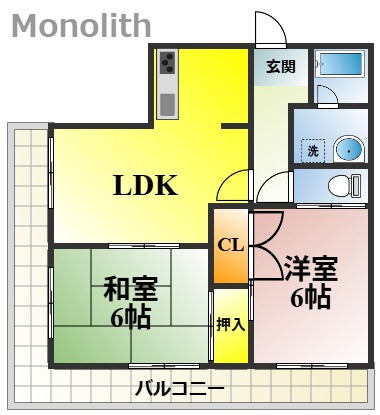 ロイヤルフラット壱番館の間取り