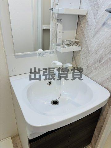 S-RESIDENCE庄内通駅前curereの洗面所