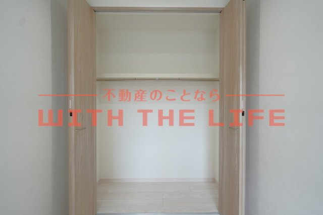 THE NOBLES 花畑【キャッシュバック対象】の収納|収納のためのスペースです