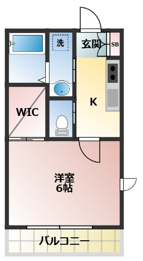 メゾンブランの間取り