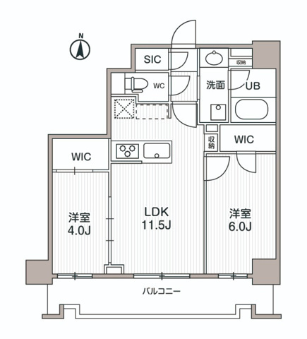 【間取り】 | シーズンフラッツ両国サウス