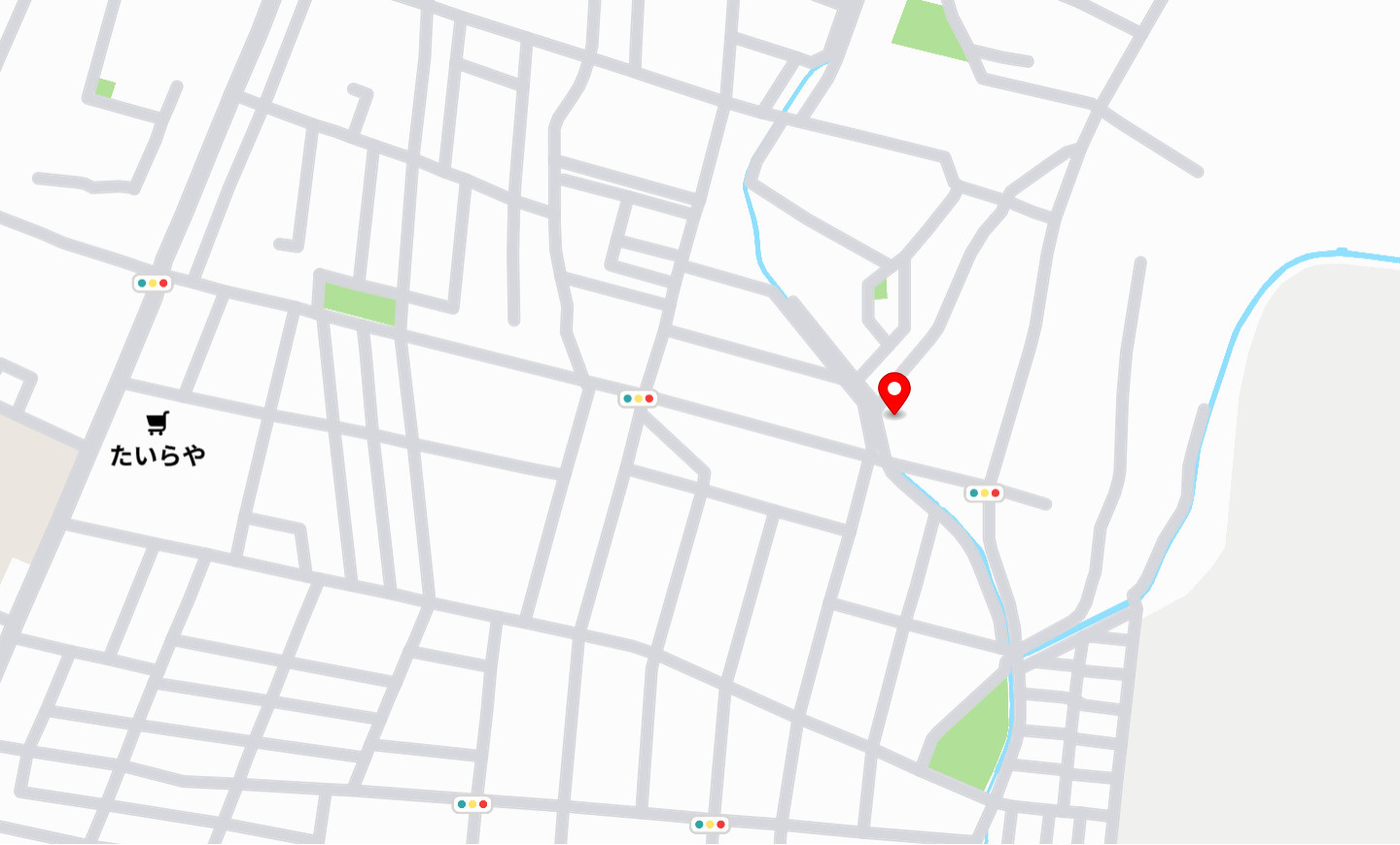 宇都宮市江曽島4丁目の地図