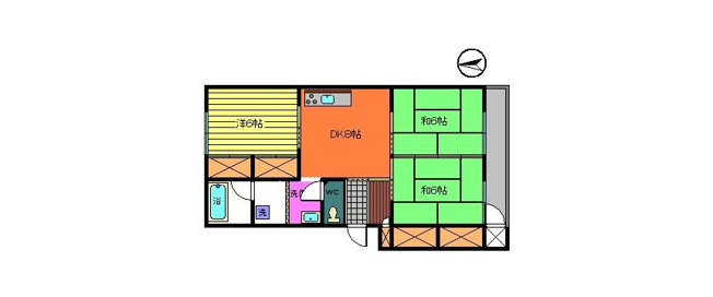 【間取り】 | マンションツルマキ