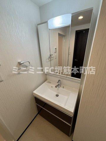 大阪市中央区農人橋３丁目の賃貸マンションの洗面所