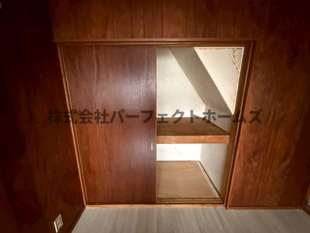 四条畷市中野本町テラスハウスの収納|十分な収納スペースがあります