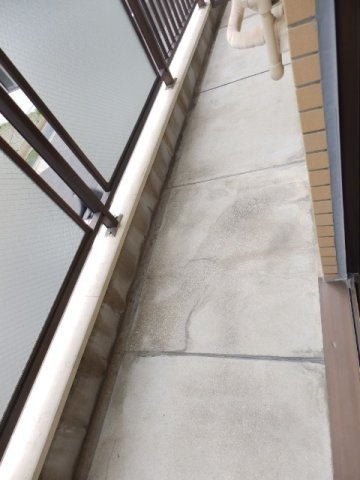 ハイツイトウのバルコニー
