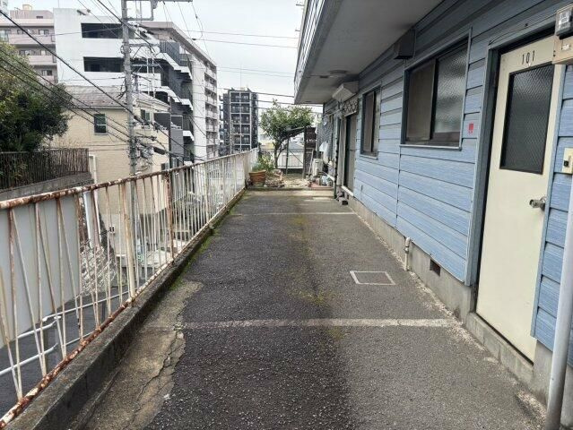 シティ・ハイツの駐車場