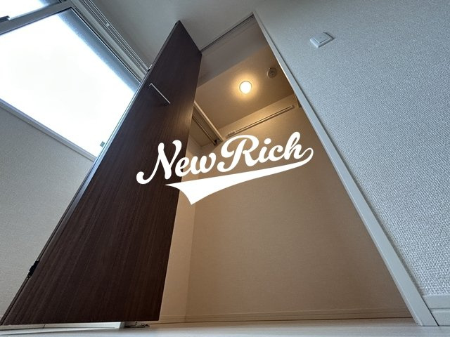 伊勢崎市田中島町のアパートの収納