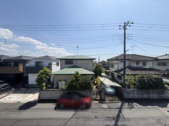 バルコニーからの眺望です