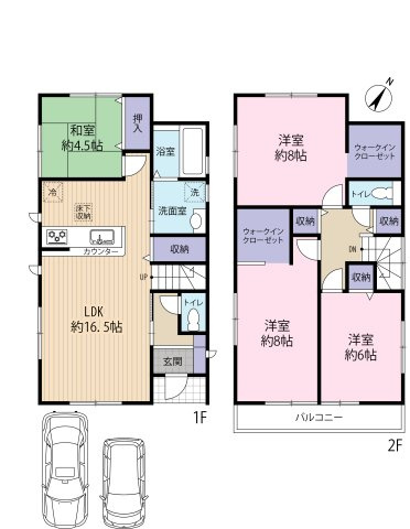 間取り図です