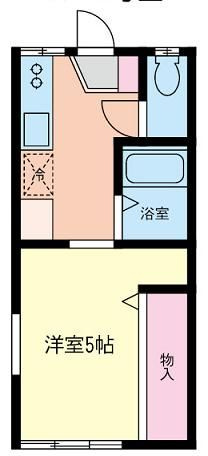 Ｋパレス弘明寺の間取り