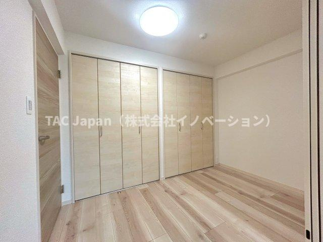サンシティJ棟の収納|表記は納戸ですが、４つ目のお部屋としても十分にお使いいただける広さです。