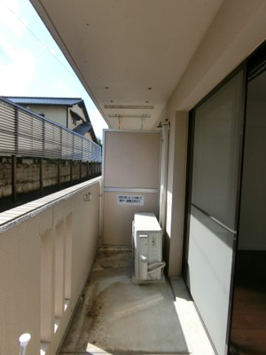 【バルコニー】 | ハーモニー旗ヶ崎 | 110号室　イメージ