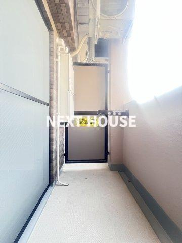 プレサンス西心斎橋のバルコニー