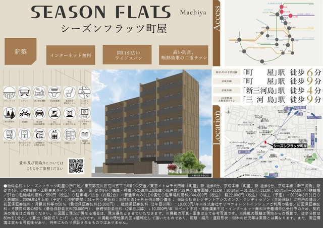 シーズンフラッツ町屋のその他