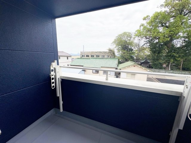 和歌山市直川　新築建売住宅のバルコニー