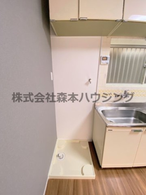 【設備】 | 　寝屋川市御幸東町17戸建貸家 | 室内洗濯機置き場です