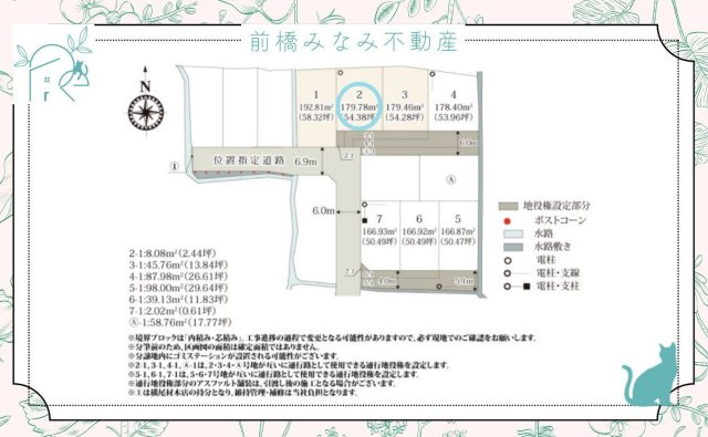 【新築】前橋市箱田町第9期　２号棟(全７棟)　ワイウッドコート　新築建売分譲