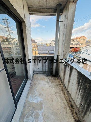仲介手数料0円！ウイング一本松のバルコニー