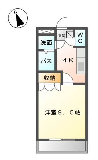 【間取り】 | エタニティ古国府