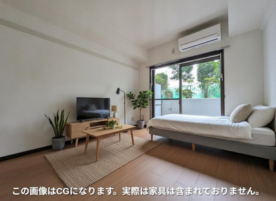 洋室です♪※この画像はＣＧです。実際は家具は含まれておりません。