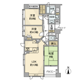 【間取り】 | 藤和シティホームズ三鷹