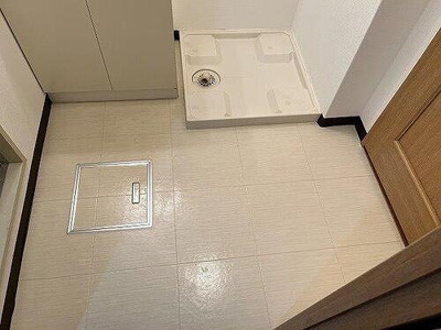 【その他】 | エクセレントＯＢＰバンクス | 室内洗濯機置場　※前回募集時／２０２２年２月の写真