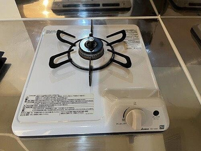 【設備】 | エクセレントＯＢＰバンクス | ガスコンロ　※前回募集時／２０２２年２月の写真