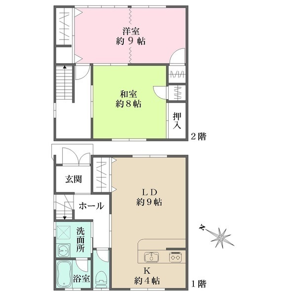 芦屋市三条南町テラスハウス西棟