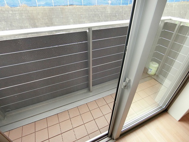 アルヴィータ弐番館のバルコニー