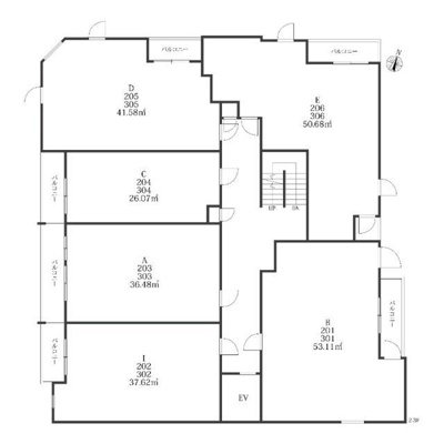 【その他】 | Ｍａｉｓｏｎ　Ｈｏｕｓｅｄｒｅｓｓｉｎｇ | ２～３階配置図
