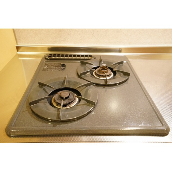 レクエルド・Ｆのキッチン|2口ｺﾝﾛ＆ｸﾞﾘﾙ