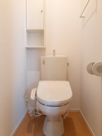 ＤＫ　Ａ＆Ｋ　Ⅰのトイレ|落ち着いた色調のトイレです