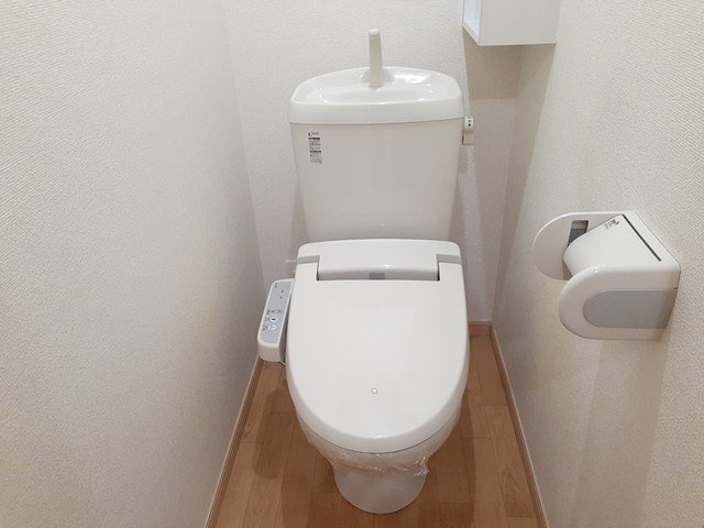 ベルグラ－ス　Ａのトイレ|トイレもきれいです