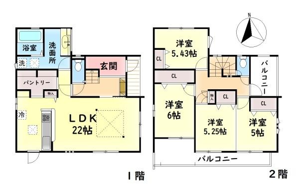【間取り】
