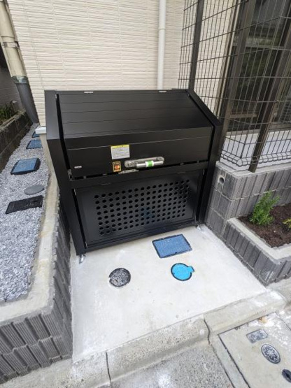 【その他共用部分】 | Apartment風音 | 敷地内ゴミ置き場