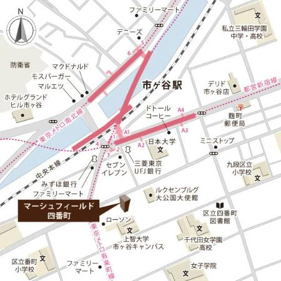 【地図】 | マーシュフィールド四番町
