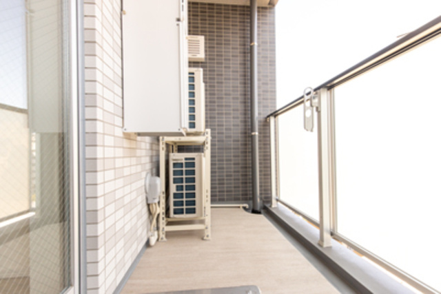 グレイスリヴィエール東京八丁堀のバルコニー|※写真は同タイプ住戸です。