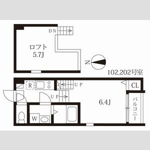 【間取り】 | ハーモニーテラス姫宮町