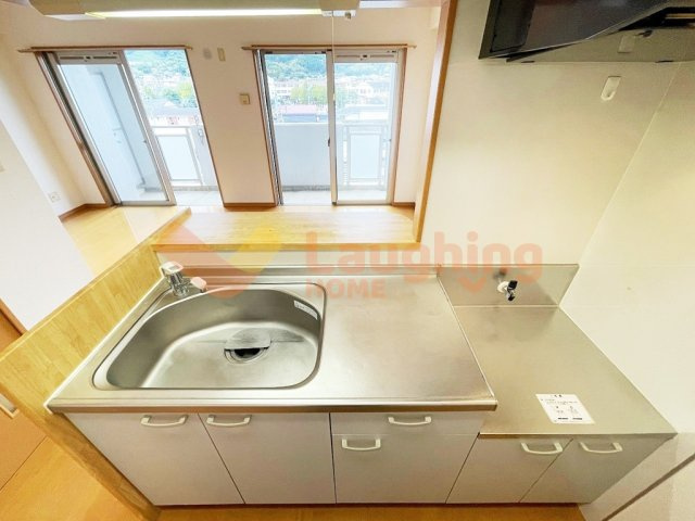 久留米市山川安居野３丁目の賃貸マンションのキッチン|キッチンです