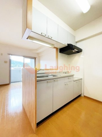 久留米市山川安居野３丁目の賃貸マンションのキッチン|お料理しやすいキッチンです