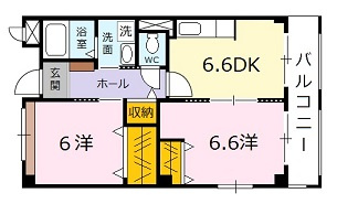 グランドハイツ深川の間取り