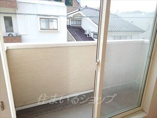 サニーガーデン　Ａのバルコニー