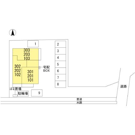 【区画図】 | クランツ朝生田