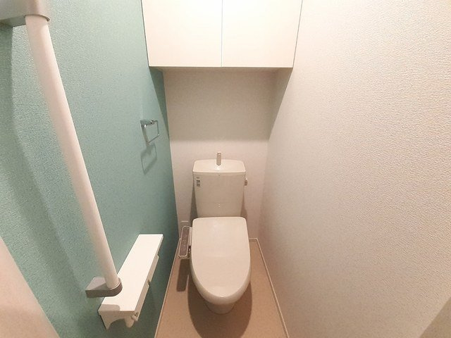 エピナール土浦２のトイレ|落ち着いたトイレです